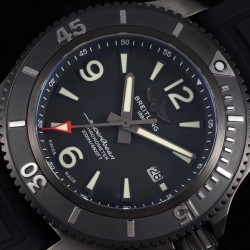 Breitling-Superocean 44mm DLC/RU Black TF Asia 2824