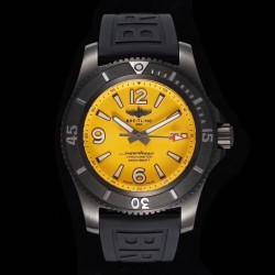 Breitling-Superocean 44mm DLC/RU Yellow TF Asia 2824