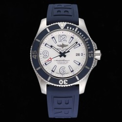 Breitling-Superocean 44mm SS/RU White TF Asia 2824
