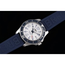 Breitling-Superocean 44mm SS/RU White TF Asia 2824