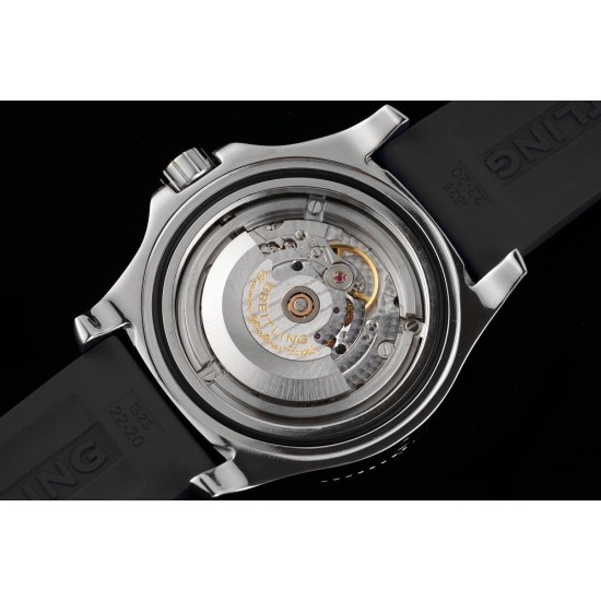 Breitling-Superocean 44mm SS/RU Black TF Asia 2824