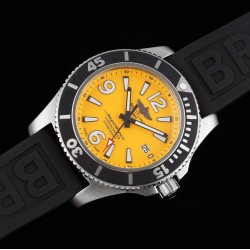 Breitling-Superocean 44mm SS/RU Yellow TF Asia 2824
