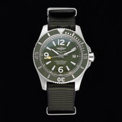 Breitling-Superocean 44mm SS/NY Green TF Asia 2824