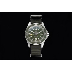 Breitling-Superocean 44mm SS/NY Green TF Asia 2824