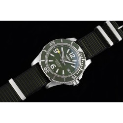 Breitling-Superocean 44mm SS/NY Green TF Asia 2824