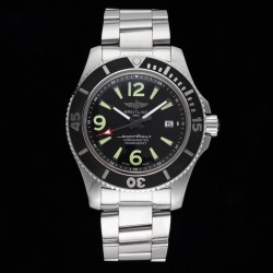 Breitling-Superocean 44mm SS/SS Black TF Asia 2824