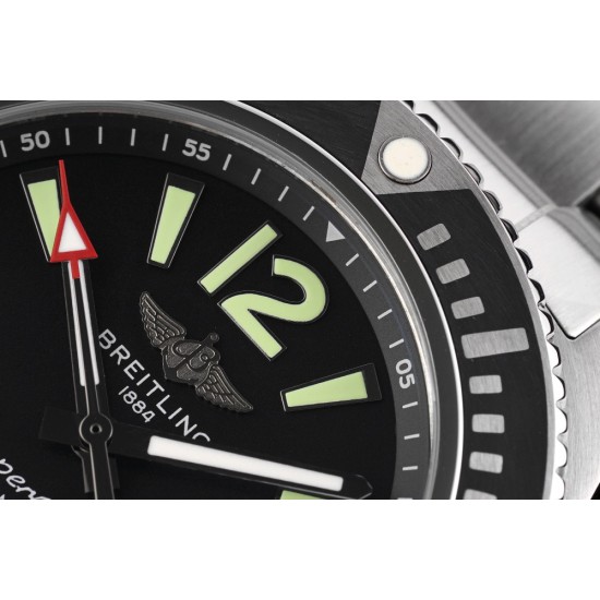 Breitling-Superocean 44mm SS/SS Black TF Asia 2824