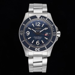 Breitling-Superocean 44mm SS/SS Blue TF Asia 2824
