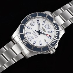 Breitling-Superocean 44mm SS/SS White TF Asia 2824
