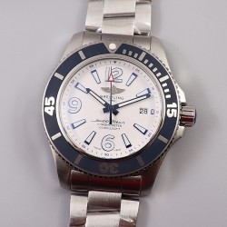 Breitling-Superocean 44mm SS/SS White TF Asia 2824