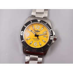 Breitling-Superocean 44mm SS/SS Yellow TF Asia 2824