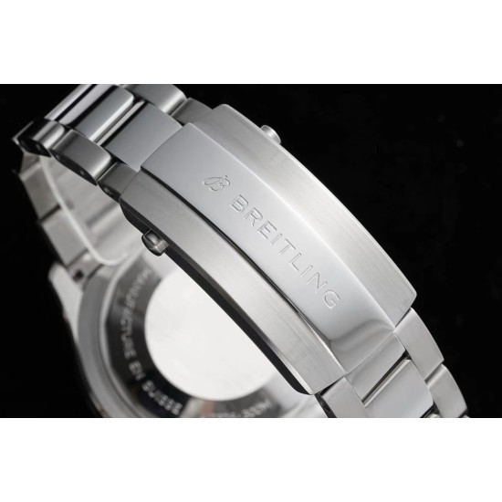 Breitling-Superocean 44mm Black Bezel SS/SS Blue Dial TF A2824