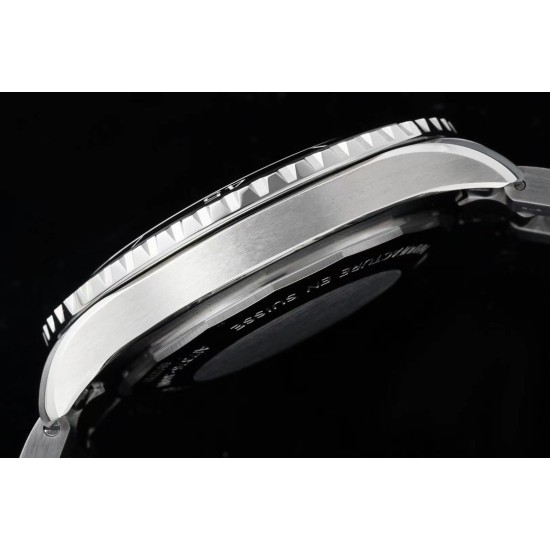 Breitling-Superocean 44mm Black Bezel SS/SS Blue Dial TF A2824