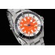 Breitling-Superocean 44mm Black Bezel SS/SS Orange Dial TF A2824