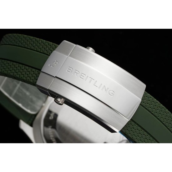 Breitling-Superocean 42mm Black Bezel SS/RU orange Dial TF A2824