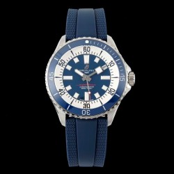 Breitling-Superocean 42mm Blue Bezel SS/RU Blue Dial TF A2824