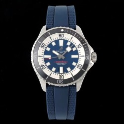 Breitling-Superocean 42mm Black Bezel SS/RU Blue Dial TF A2824