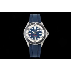 Breitling-Superocean 42mm Black Bezel SS/RU Blue Dial TF A2824