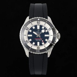 Breitling-Superocean 42mm Black Bezel SS/RU Blue Dial TF A2824
