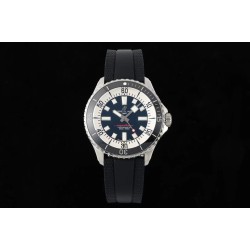 Breitling-Superocean 42mm Black Bezel SS/RU Blue Dial TF A2824