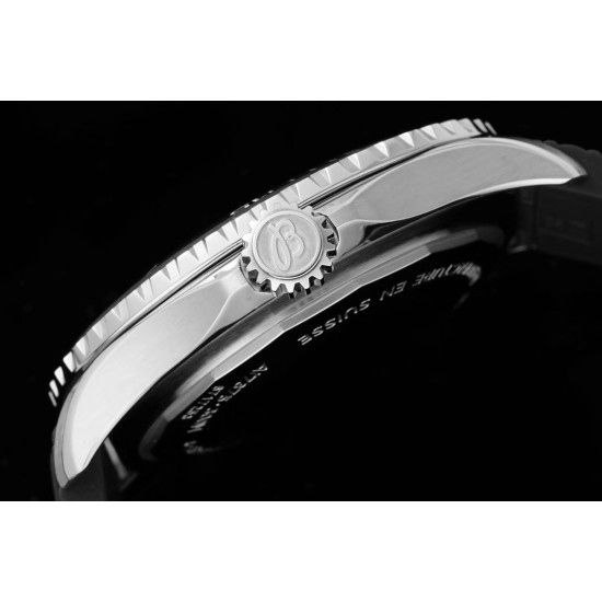 Breitling-Superocean 42mm Black Bezel SS/RU Ice Blue Dial TF A2824