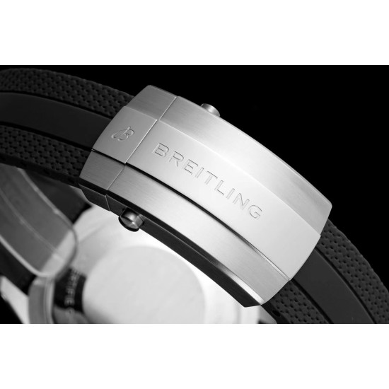 Breitling-Superocean 42mm Black Bezel SS/RU Ice Blue Dial TF A2824