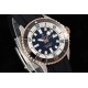 Breitling-Superocean 42mm SS/RU Black/RG Bezel  Blue Dial TF A2824