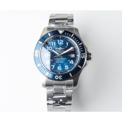 Breitling-Superocean 44mm SS/SS Blue/Num TF Asia 2824