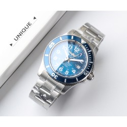 Breitling-Superocean 44mm SS/SS Blue/Num TF Asia 2824