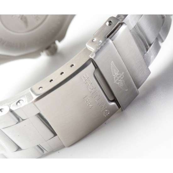 Breitling-Superocean 44mm SS/SS Blue/Num TF Asia 2824