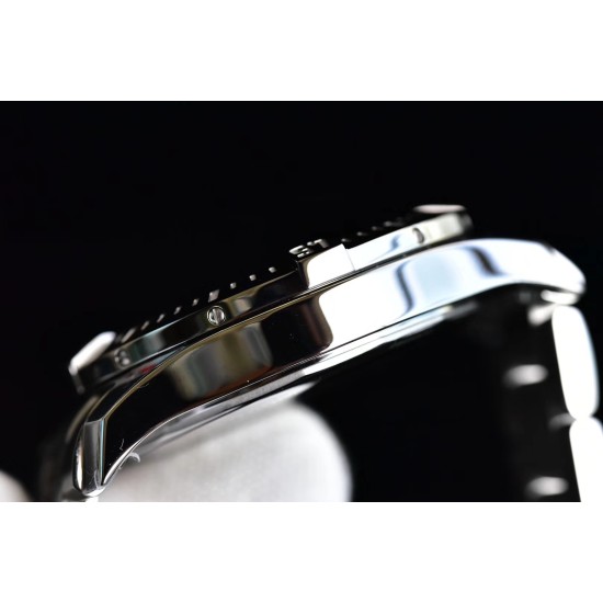 Breitling-Colt 44mm Chronograph Automatic SS/SS White/Stk GF A7750