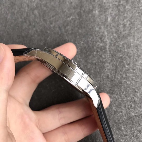 Breitling-Colt 44mm Chronograph Automatic SS/LE Black/Stk GF A7750