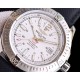 Breitling-Colt 41mm Chronograph Automatic SS/LE White/Stk TRF A7750