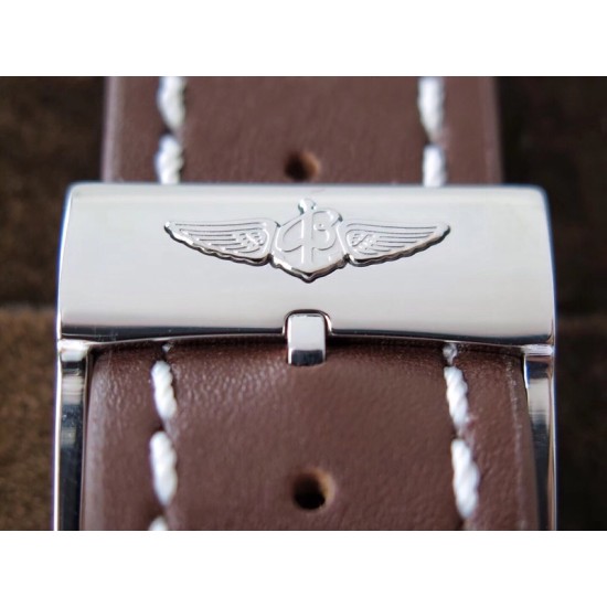 Breitling-Transocean Day Date SS/LE White V7F Asia 2824