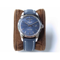 Breitling-Transocean Day Date SS/LE Blue V7F Asia 2824