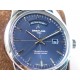 Breitling-Transocean Day Date SS/LE Blue V7F Asia 2824