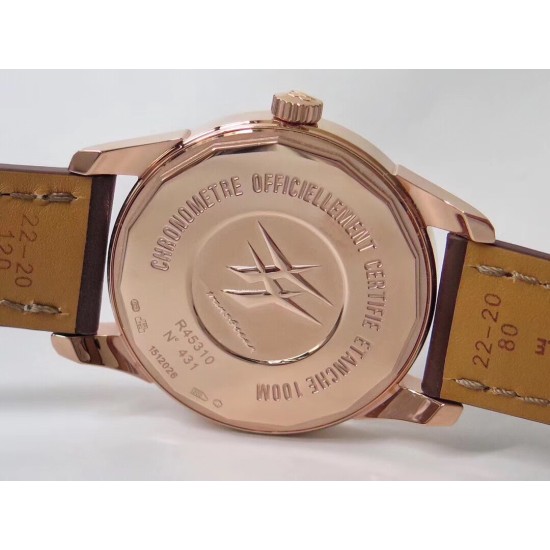 Breitling-Transocean Day Date RG/LE White V7F Asia 2824