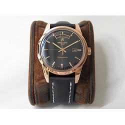 Breitling-Transocean Day Date RG/LE Black V7F Asia 2824