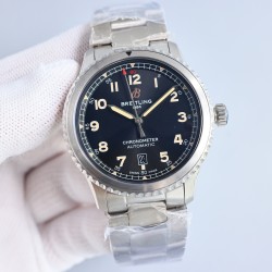 Breitling-Aviator 8 41mm SS/SS Black Dial TF A2824