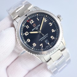 Breitling-Aviator 8 41mm SS/SS Black Dial TF A2824