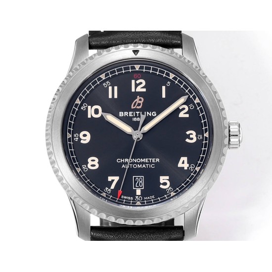 Breitling-Aviator 8 41mm SS/LE Black Dial TF A2824