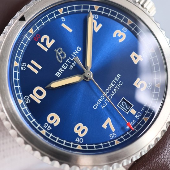 Breitling-Aviator 8 41mm SS/LE Blue Dial TF A2824