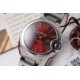 Cartier-Ballon Bleu De Cartier 33mm SS/SS Red Dial AF NH05