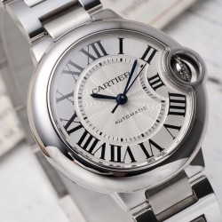Cartier-Ballon Bleu De Cartier 33mm SS/SS White Dial AF NH05