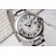 Cartier-Ballon Bleu De Cartier 33mm SS/SS White Dial AF NH05