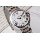 Cartier-Ballon Bleu De Cartier 33mm RG/SS White Dial AF NH05