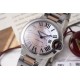 Cartier-Ballon Bleu De Cartier 33mm RG/SS Pink Mop Dial AF NH05