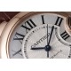 Cartier-Ballon Bleu De Cartier 33mm RG/LE White/Rmn AF NH05