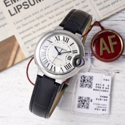 Cartier-Ballon Bleu De Cartier 33mm SS/LE White Dial AF NH05