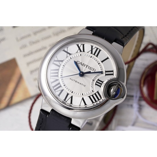 Cartier-Ballon Bleu De Cartier 33mm SS/LE White Dial AF NH05